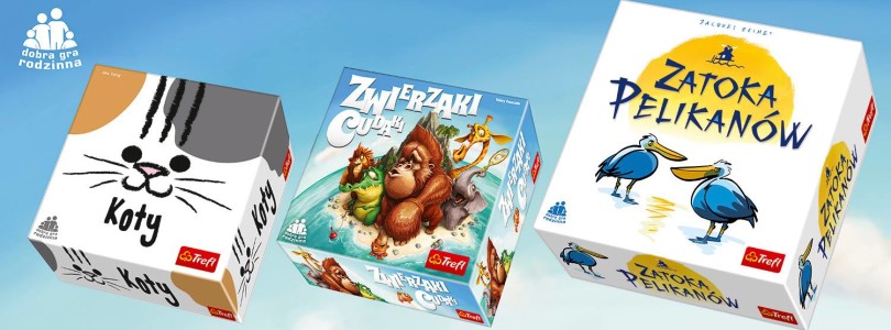 Trefl wypuszcza nowe gry z serii “Dobra gra rodzinna”