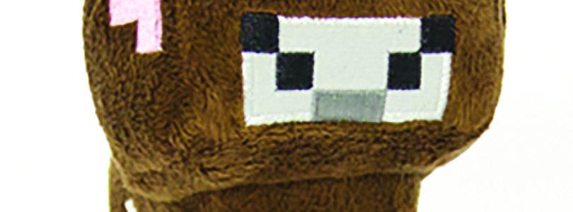 Minecraft – pluszowa owca i pluszowa krowa