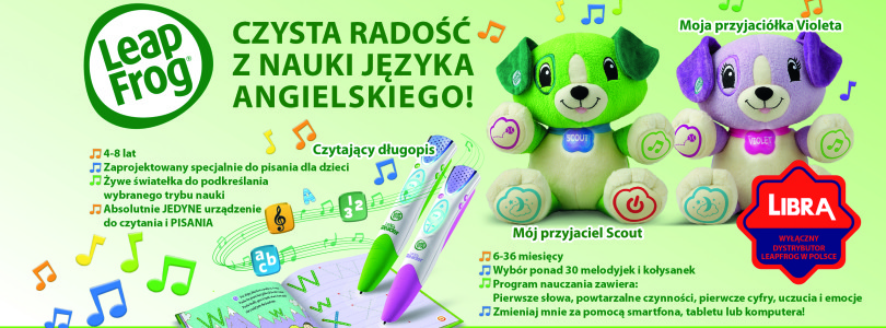 Marka LeapFrog w portfolio Libry!