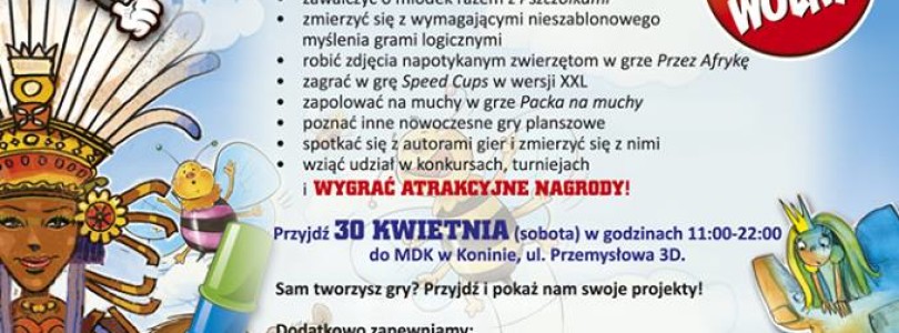 Światowy dzień gier planszowych w Koninie