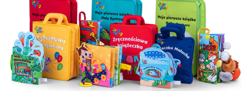 JollyBaby nowa marka książeczek edukacyjnych od firmy DUMEL