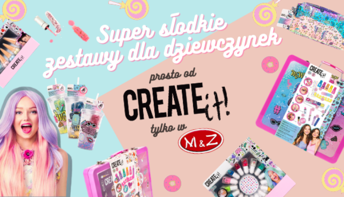 MZ: CREATE it! Nowość w ofercie MZ - RynekZabawek.pl
