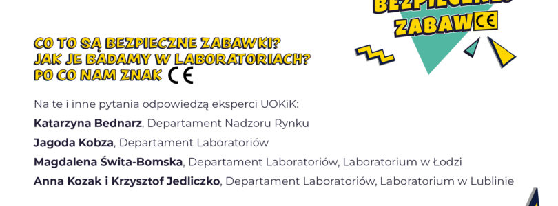 NIE PRZEGAP! Webinar UOKiK „Tak bezpiecznej zabawCE”