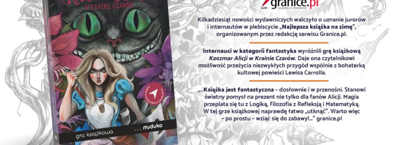 MUDUKO: Gra książkowa „Koszmar Alicji w Krainie Czarów” nagrodzona przez internautów