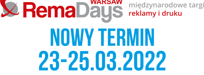 RemaDays: nowy termin targów