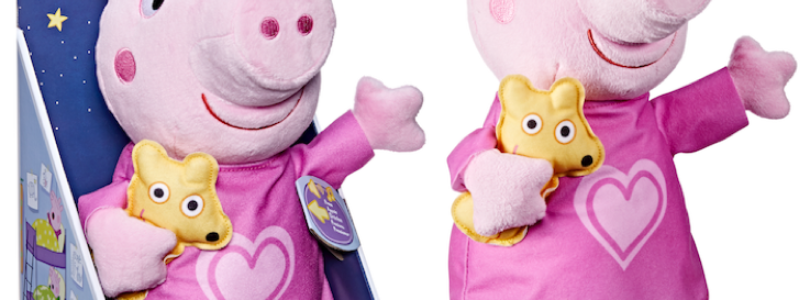 Świnka Peppa na dobranoc – przytulanka