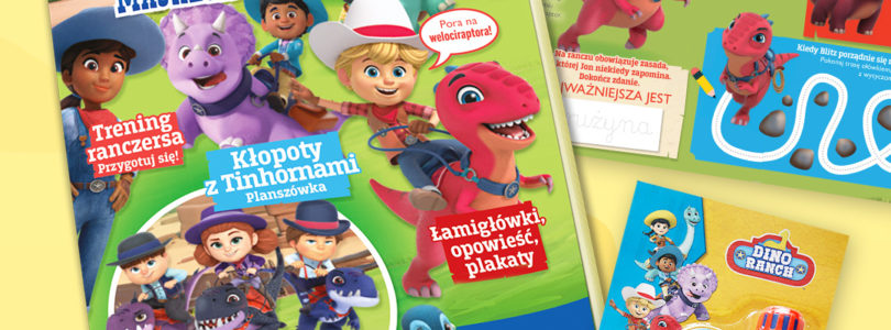 EGMONT: Nowy magazyn „Dino Ranch” inspirowany serialem telewizyjnym