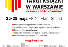 Miliony mostów – literacki program Ukrainy. Gościa Honorowego Międzynarodowych Targów Książki w Warszawie 2023
