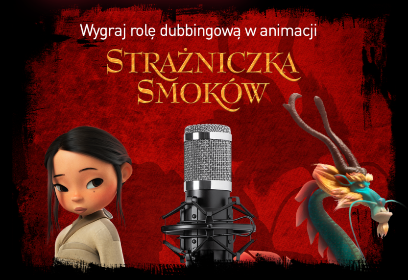 Konkurs Wielki Mały Głos. Do zdobycia rola dubbingowa w animacji „Strażniczka Smoków”!