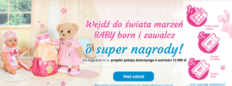 MGAE: POKÓJ MARZEŃ BABY BORN!