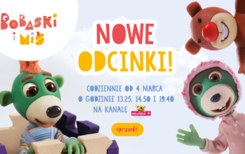 TREFL: „Bobaski i Miś już” od 4 marca na antenie MiniMini+.