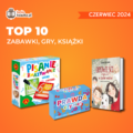 TANIA KSIĄŻKA: TOP 10 SPRZEDAŻY (CZERWIEC 2024 R.)