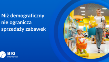 BIG InfoMonitor: Niż demograficzny nie przeszkadza sprzedawcom zabawek