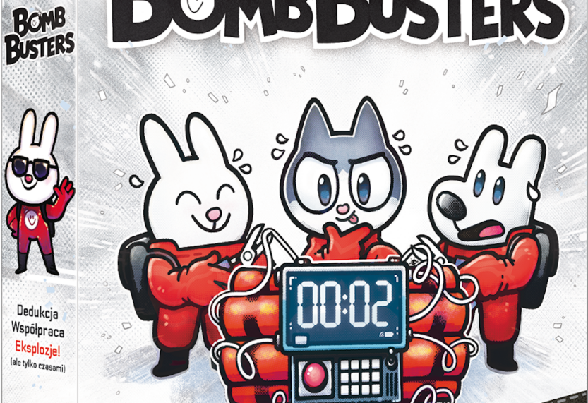 NASZA KSIĘGARNIA ZAPOWIADA NA PAŹDZIERNIK BR. WIELKI HIT – BOMB BUSTERS!