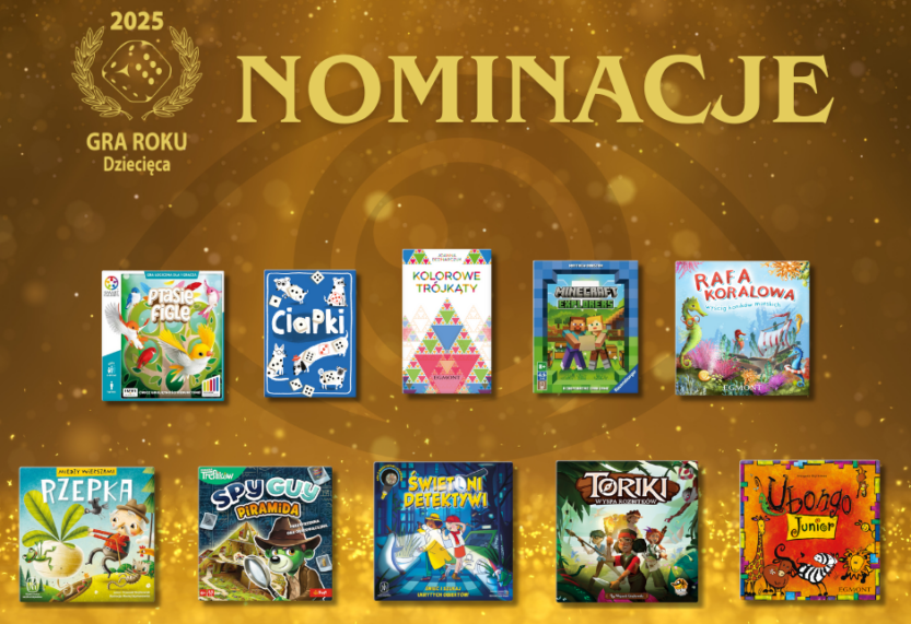PLANSZOWA GRA ROKU 2025: NOMINACJE
