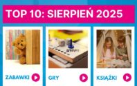 TOP 10 SPRZEDAŻY: SIERPIEŃ 2025