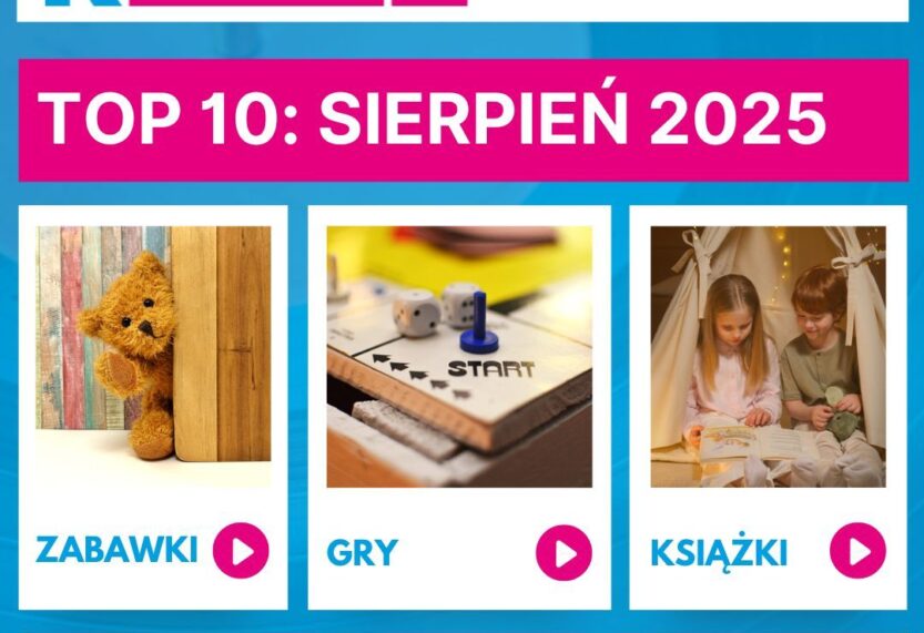 TOP 10 SPRZEDAŻY: SIERPIEŃ 2025
