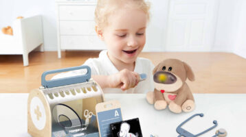 TopBright Pluszowa zabawka interaktywna Dr Dog
