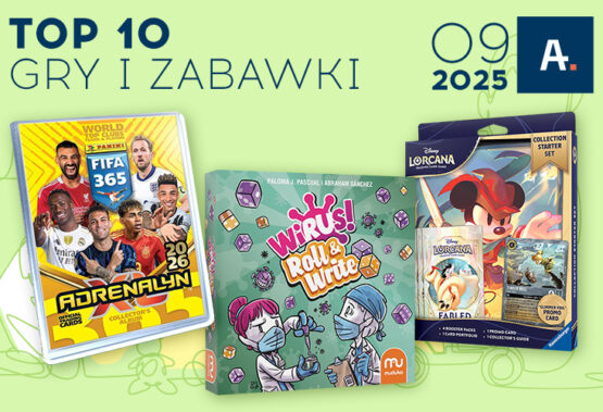 TOP 10 gier i zabawek w Ateneum – wrzesień 2025