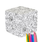 Kostka do kolorowania – Świąteczny Mikołaj 