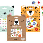 Zestaw naklejek i zmywalnych tatuaży