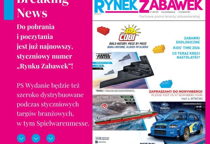 NOWE WYDANIE: RYNEK ZABAWEK 1/2026