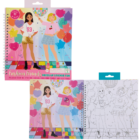 Fashion Friends (Modne przyjaciółki) – kreatywny zeszyt z naklejkami