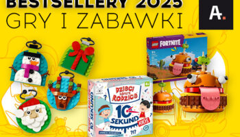 Bestsellery Ateneum 2025 – gry i zabawki
