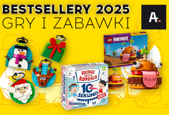 Bestsellery Ateneum 2025 – gry i zabawki