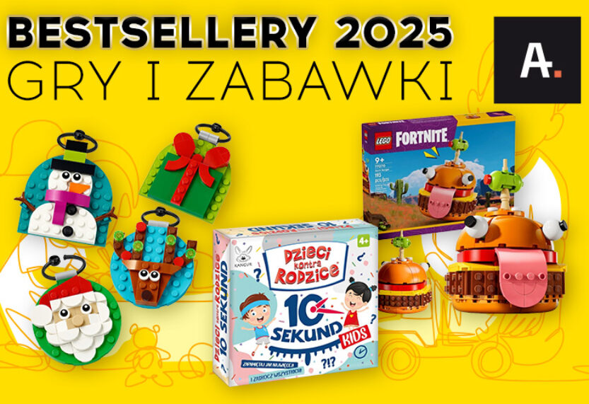 Bestsellery Ateneum 2025 – gry i zabawki