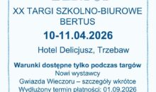 HURTOWNIA BERTUS ZAPRASZA NA TARGI SZKOLNO-BIUROWE