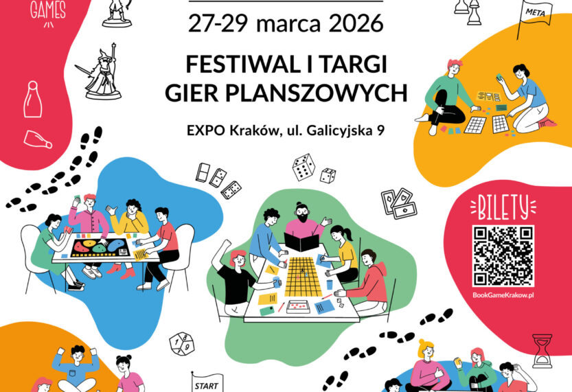 BookGame 2026: znów będzie się działo wokół planszówek!