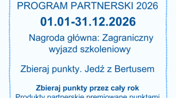 BERTUS: PROGRAM PARTNERSKI 2026