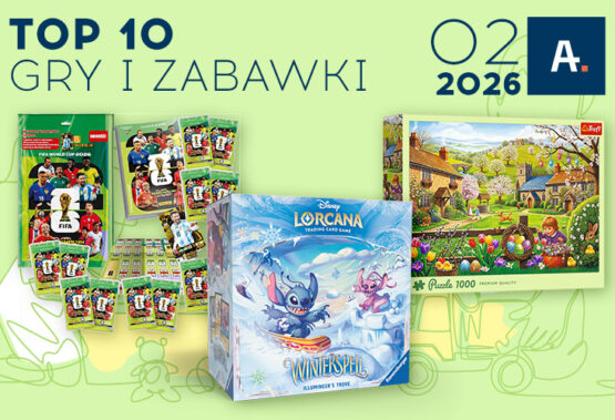 TOP 10 gier i zabawek w Ateneum – luty 2026