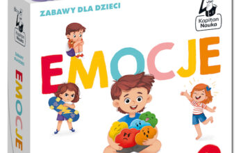 Nowość od Kapitana Nauki: „Emocje. Zabawy dla dzieci” 
