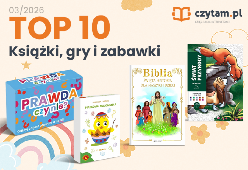 CZYTAM.PL – NAJLEPIEJ SPRZEDAJĄCE SIĘ PRODUKTY: MARZEC 2026
