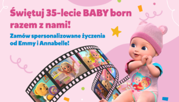 Kultowa lalka BABY born świętuje 35. urodziny!
