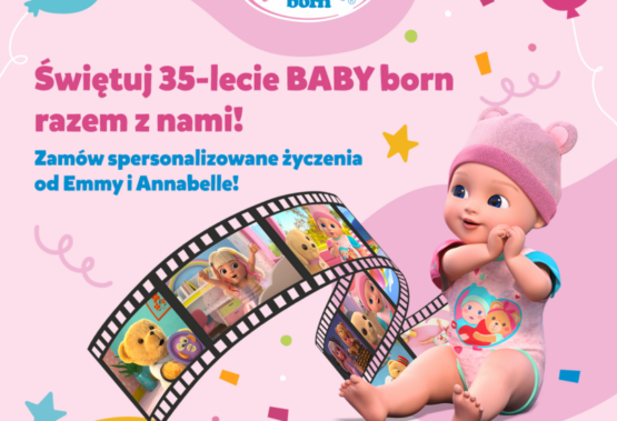 Kultowa lalka BABY born świętuje 35. urodziny!