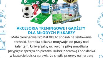 SPRINTIGO: AKCESORIA TRENINGOWE I GADŻETY DLA MŁODYCH PIŁKARZY