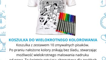 PANTA PLAST: KOSZULKA DO WIELOKROTNEGO KOLOROWANIA