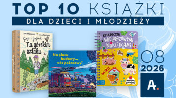 ATENEUM: TOP 10 SPRZEDAŻY KSIĄŻEK W SIERPNIU 2026 R.