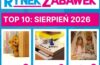 TOP 10 SPRZEDAŻY W SIERPNIU 206 R.